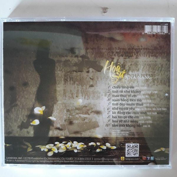 Bộ 4 cd Tuấn Vũ 1 Mitsubushi phono