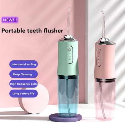 360° Flushing Oral Irrigator Water Dental Floss USB Rechargeable Oral Care dental scaler teeth multifunctional water spray irrigator