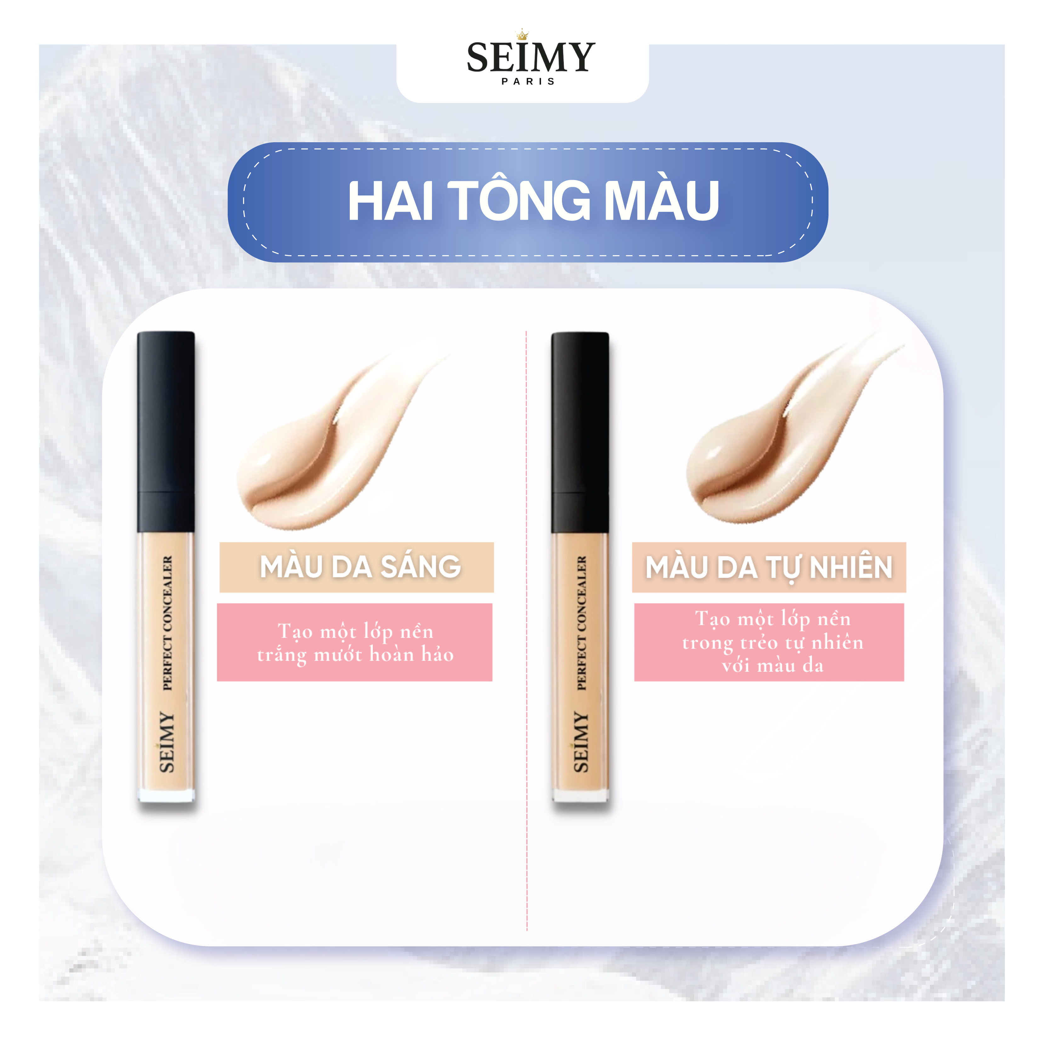 Kem Che Khuyết Điểm SEIMY - Perfect Concealer 4ml
