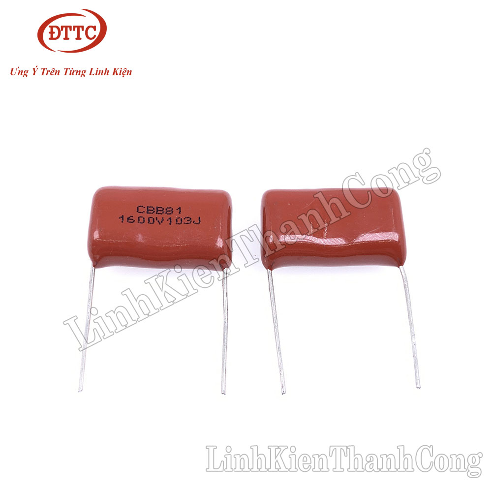 Tụ CBB 10nF 0.01uF 103J 1600V 22.5mm