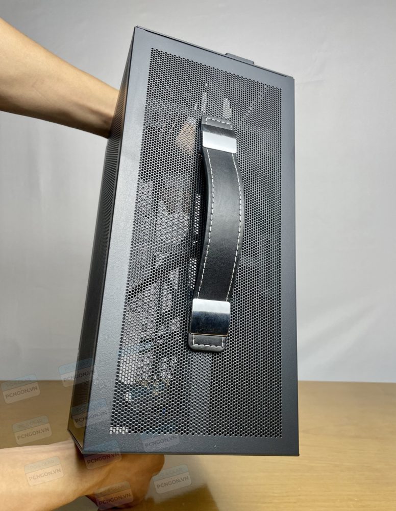 [PCNGON] Vỏ case máy tính Mini ITX Shiny Snake S400 - Đen (Type C, Riser 4.0)