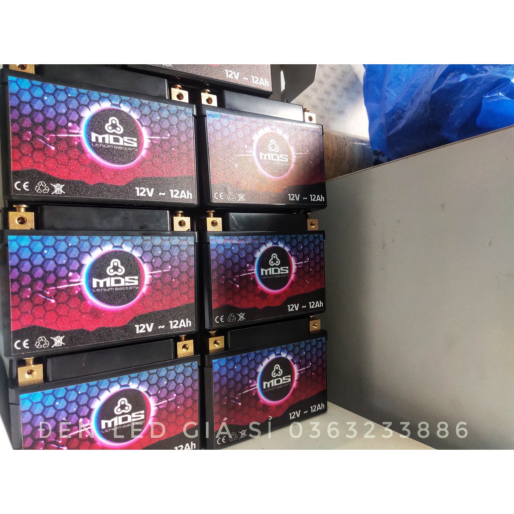 [HCM]Chuẩn Bình Ắc Quy Lithium MDS 2023