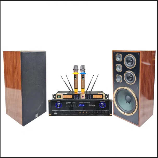 Bộ dàn karaoke gia đình weeworld loa weeworld g2000pro + đẩy x7pro dac leviathan + mic w321