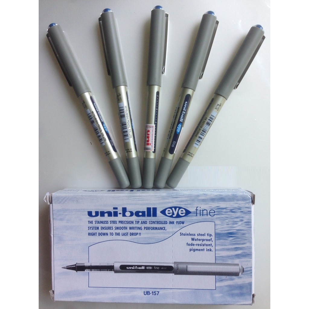 Gel Pen uni-ball ub-157 -- Pen brush needle/pen specialized sign