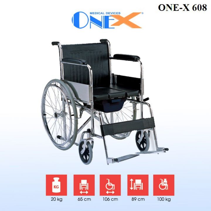 [HCM]Xe lăn bô vuông thường - ONE-X 608