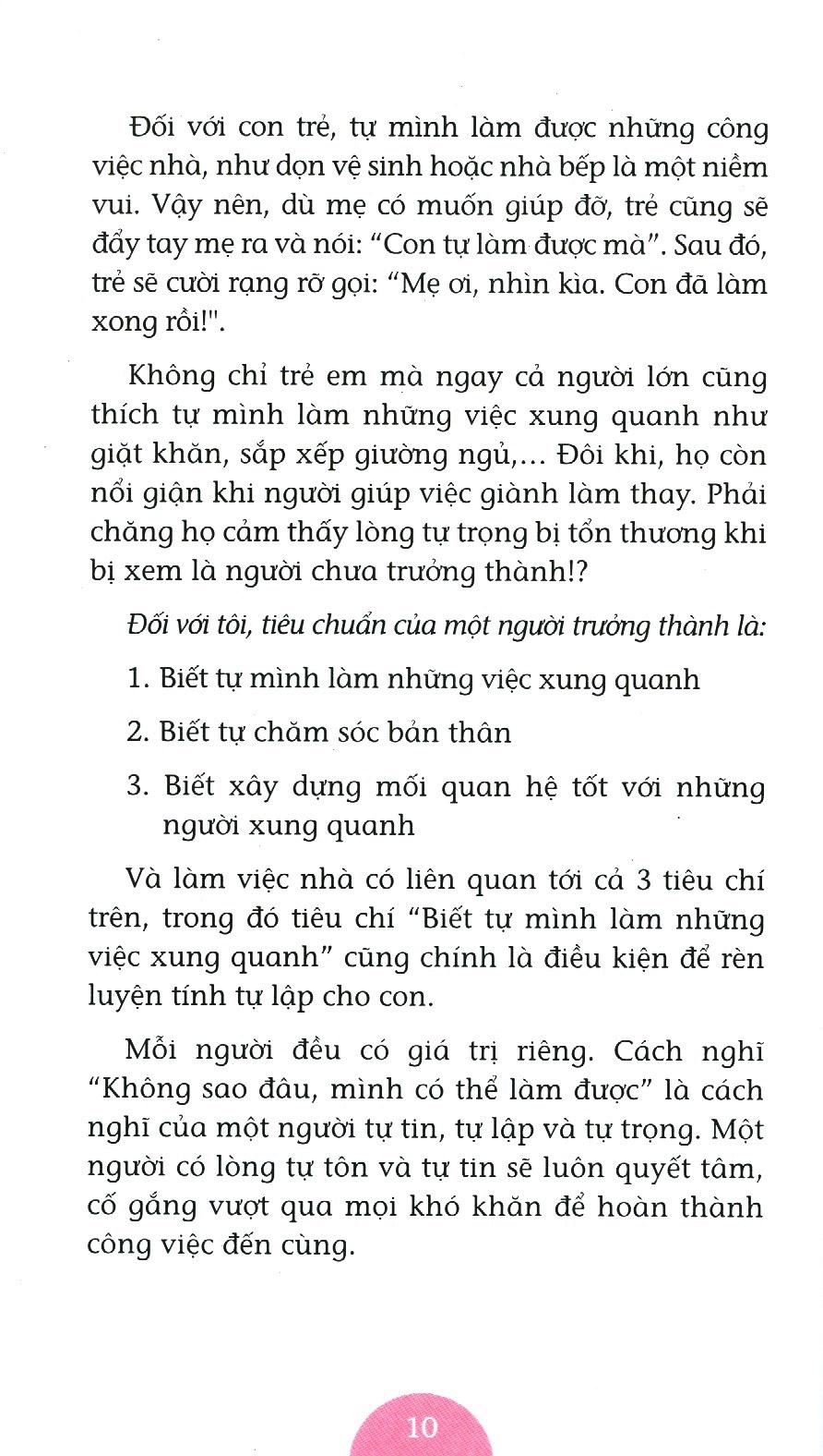 Nuôi Dạy Con Kiểu Nh.ật - Dạy Con Làm Việc Nhà (Tái Bản 2019)