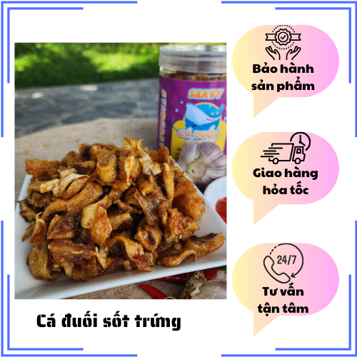 [FREE SHIP]Cá đuối sốt trứng, 500 gram [ SEAVY NHA TRANG]