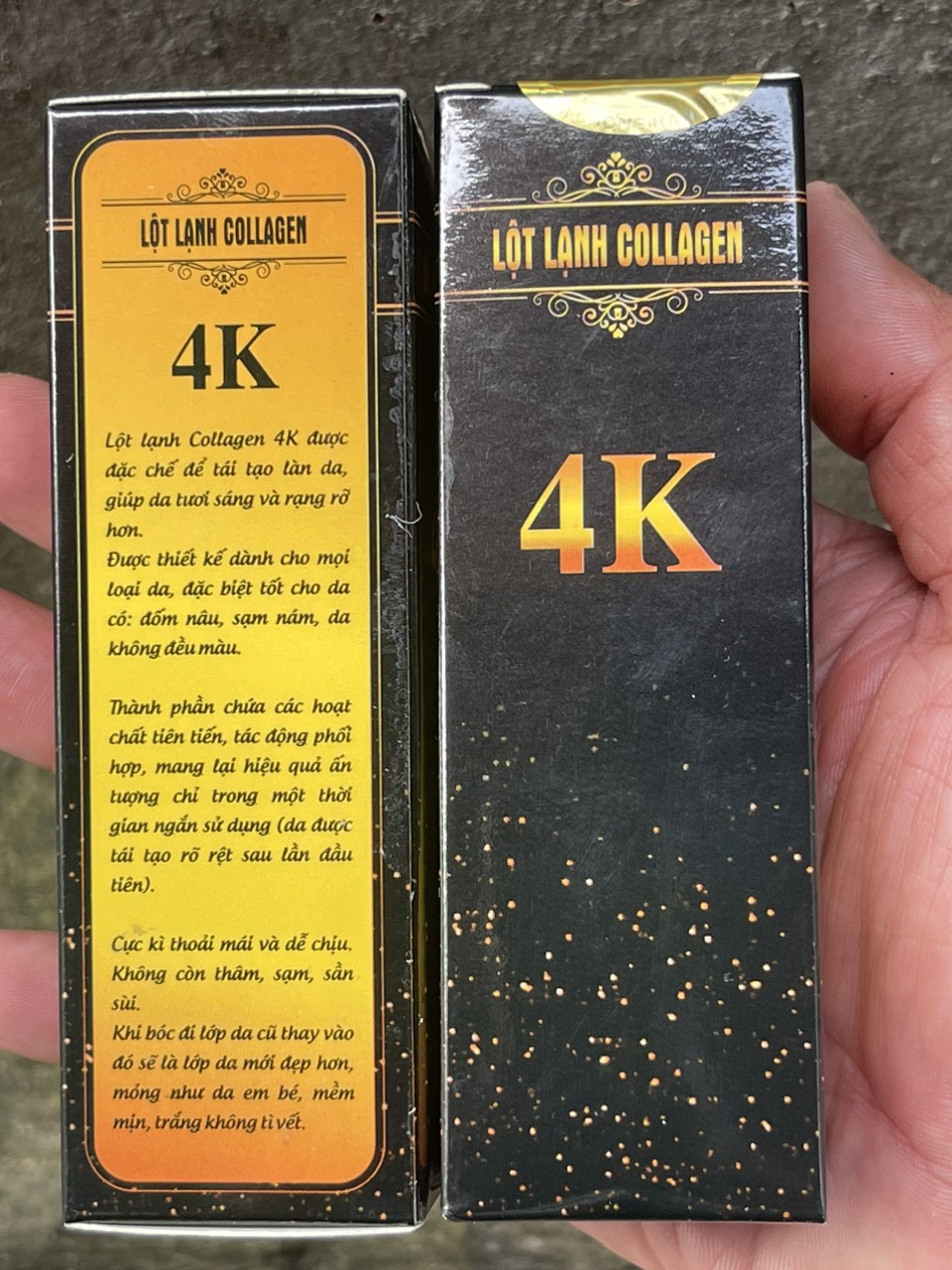 Nước Lột Thay Da Collagen Lột Lạnh 4K