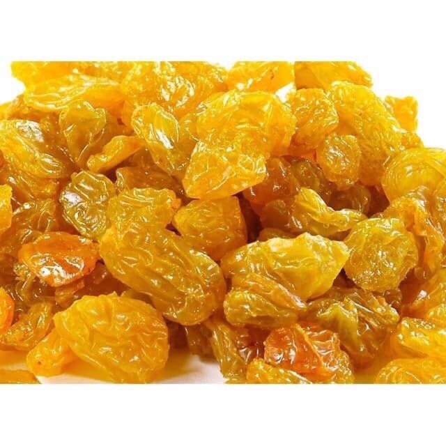 Nho Khô Vàng Ấn Độ 500gr (chiết lẻ từ thùng 10kg)