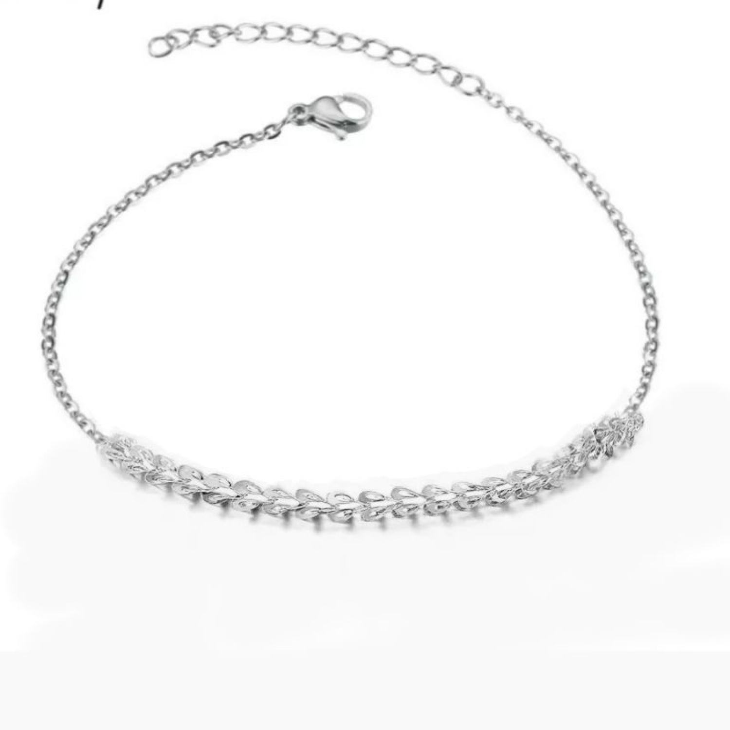 Lắc tay inox đuôi phụng đẹp không đen