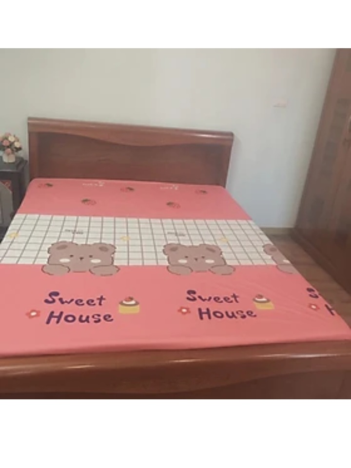 Ga chống thấm hàng chuẩn 1m6*2m CHẤT LIỆU COTTON POLY GIAO MÀU NGẪU NHIÊN NẾU CHỌN MÀU ( CHÁT VỚI SHOP )