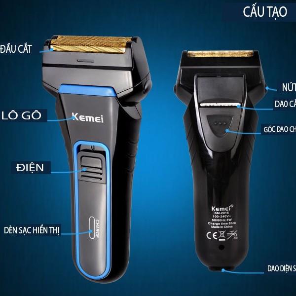 [HCM]Máy cạo râu Kemei KM - 2016