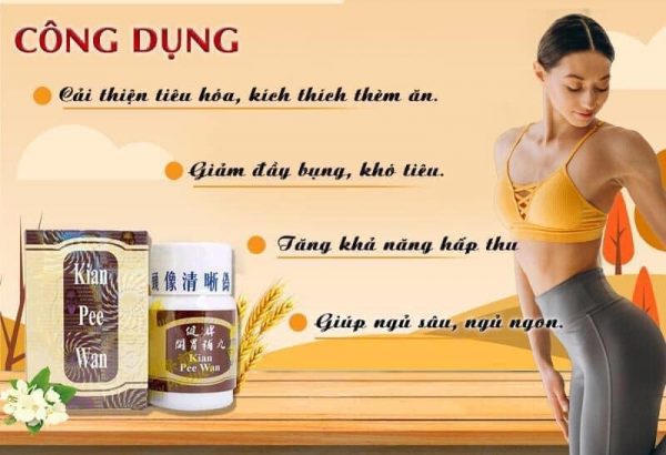 Tăng cân Kian.Pee.Wan - Kiện tỳ khai vị