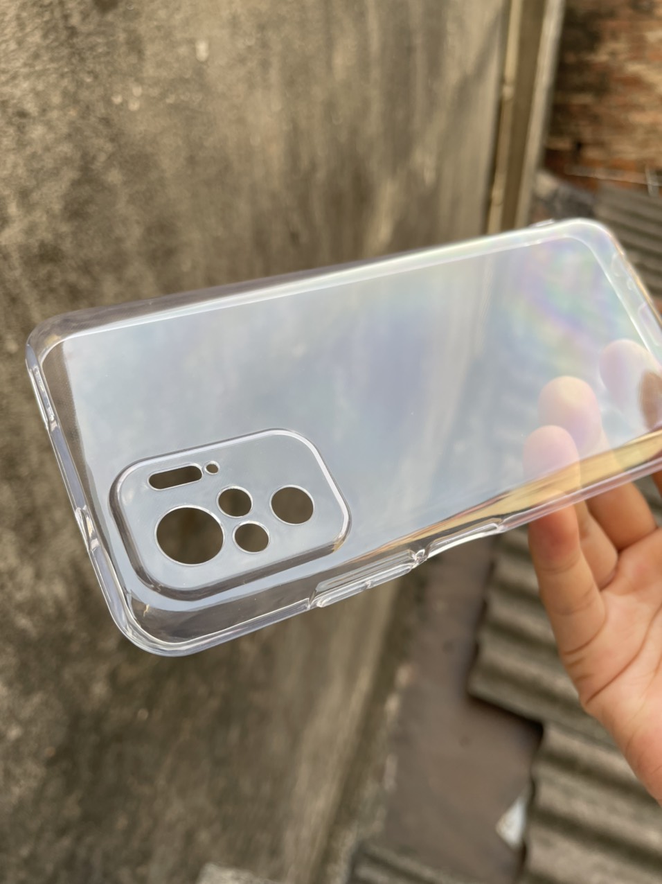 Ốp lưng  Gor Xiaomi Redmi Note 10,  Note 10S, Note 10 5G, Note 10 Pro , Note 10 Pro Max - Silicon hãng Gor trong suốt khoét mắt camera
