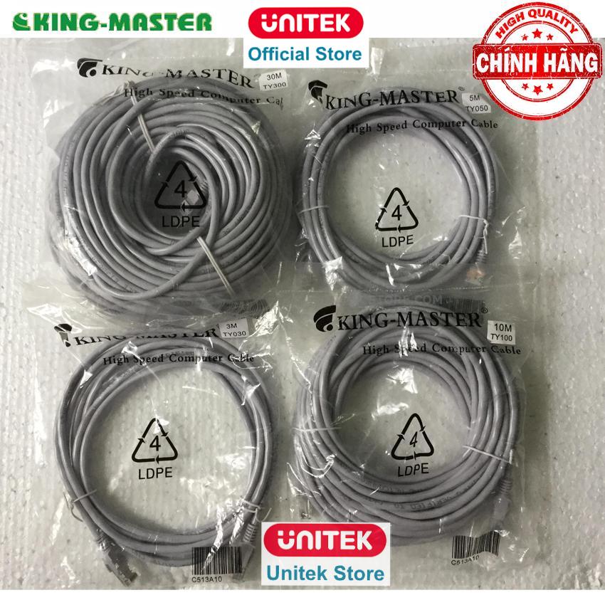 [UNITEK STORE] CÁP MẠNG LAN ETHERNET BẤM SẴN UTP CAT5e - DÀI 15M