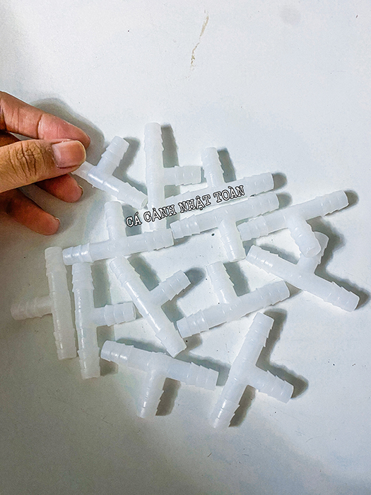 "Hoàn tiền đến 10%" VAN NHỰA CHIA 2 ĐẦU OXY CHO BỂ CÁ ỐNG PHI 8