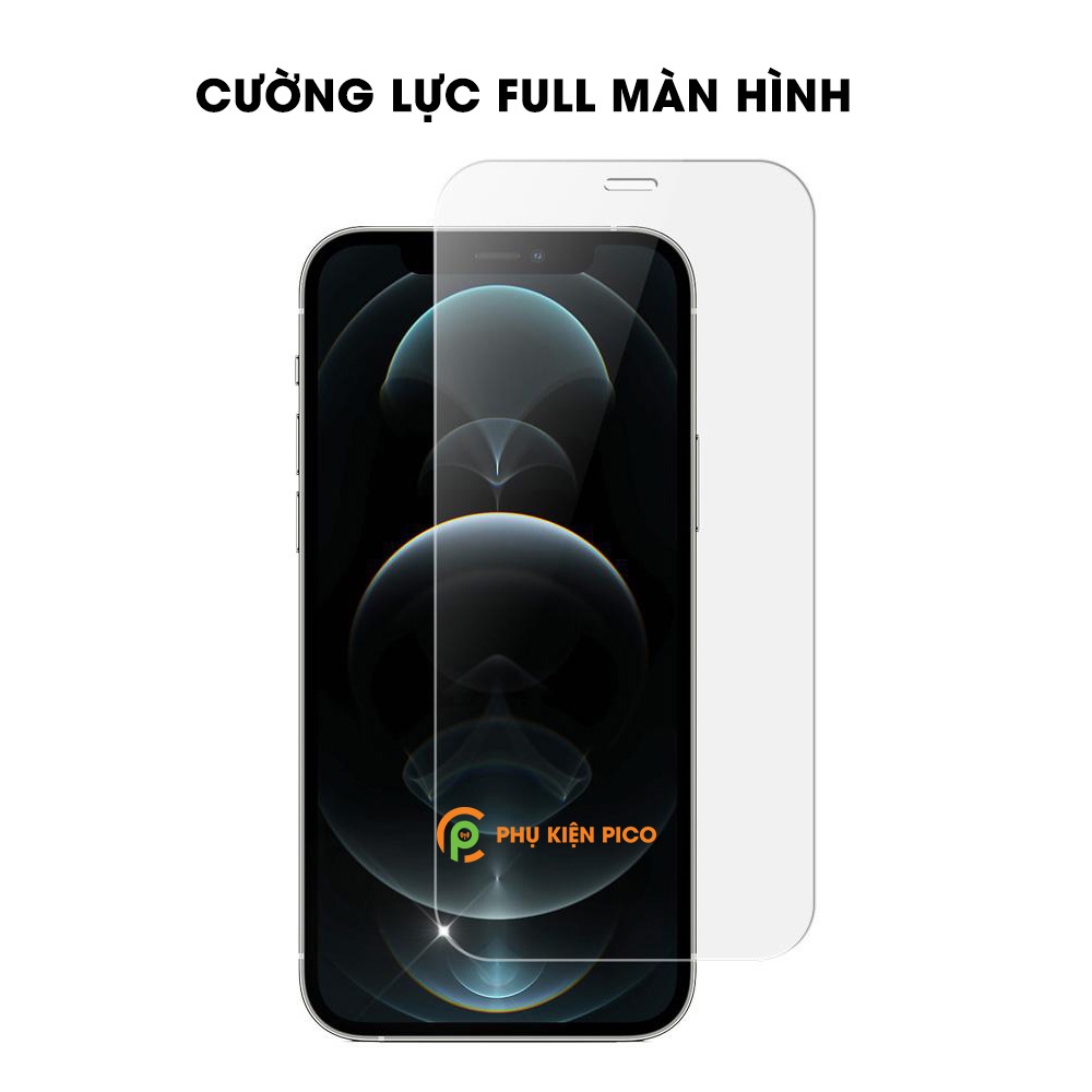 Kính cường lực Iphone 16 Pro Max / 15 Pro Max / 14 Plus / 13 Mini / 12 Pro / 11 / Xs full màn hình trong suốt hãng GOR