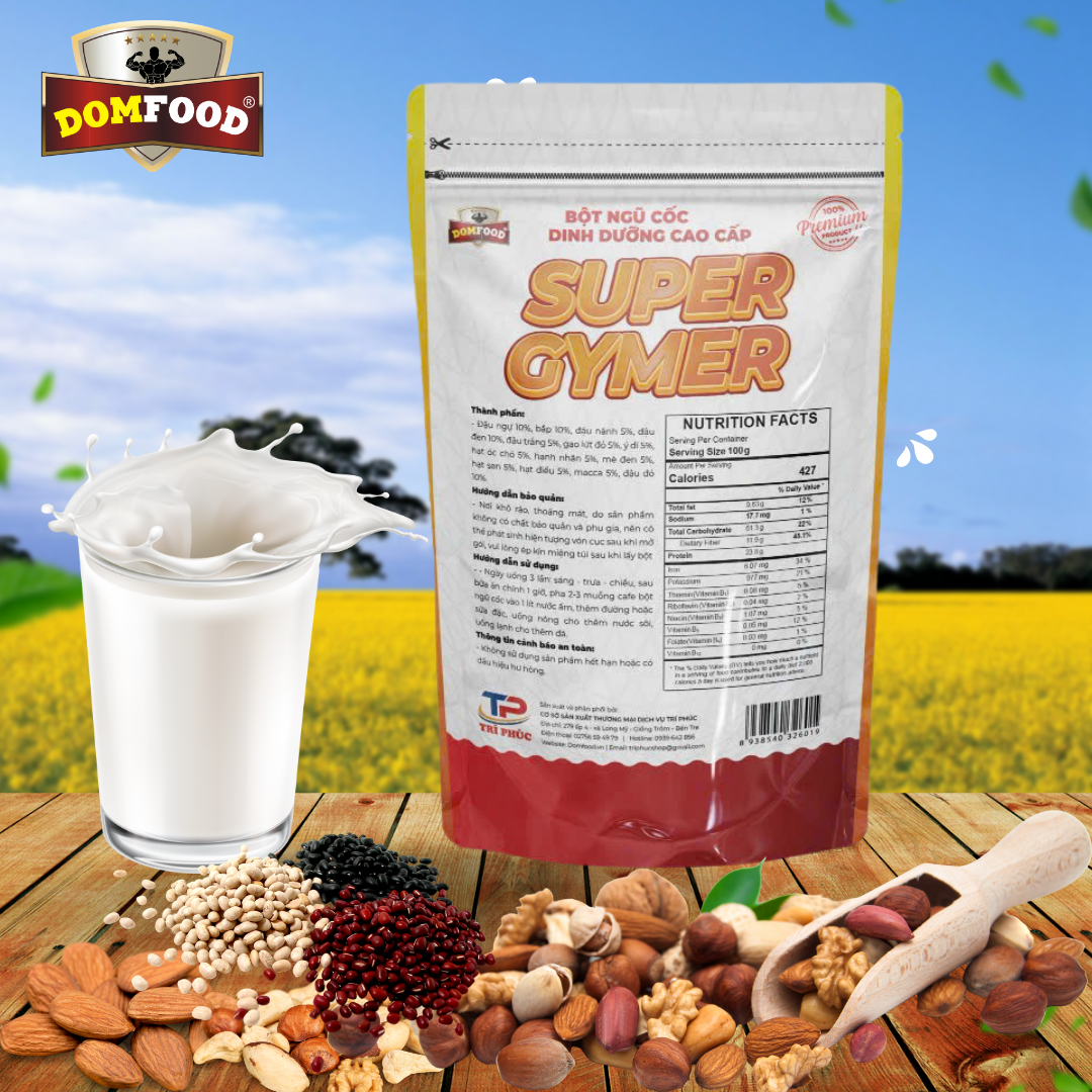 Combo 2kg ngũ cốc tập Gym ( mỗi túi 1 kg)