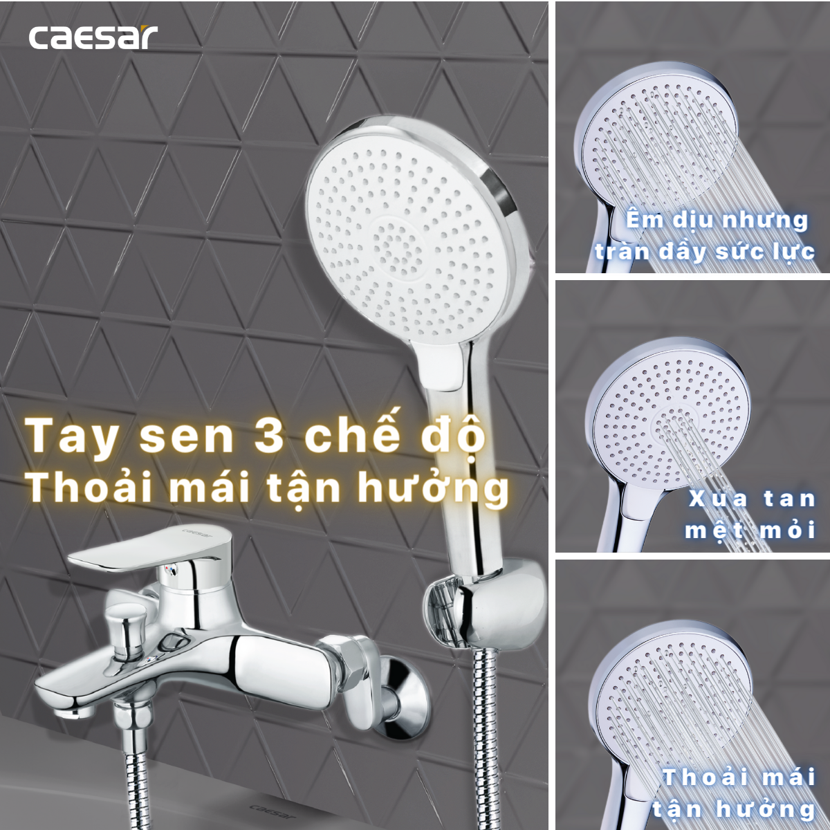 Vòi Sen Gạt Nóng Lạnh - S563C