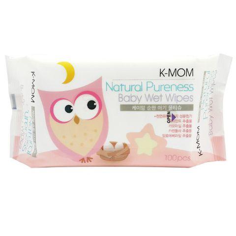 Khăn ướt cao cấp K-Mom Hàn Quốc 100 Tờ