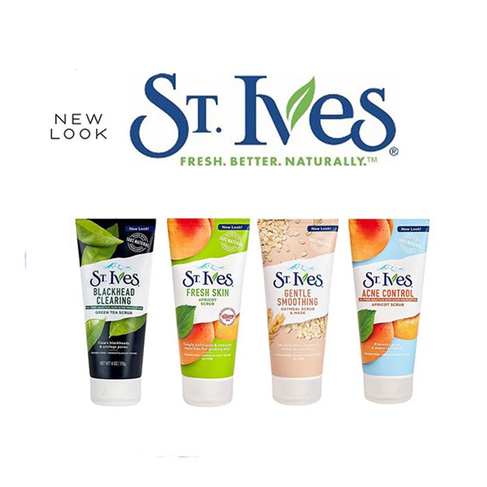 Sữa Rửa Mặt Tẩy Tế Bào Chết St.Ives