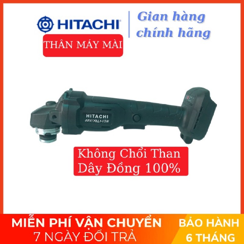 Thân máy mài pin Hitachi, 100% dây đồng, không chổi than