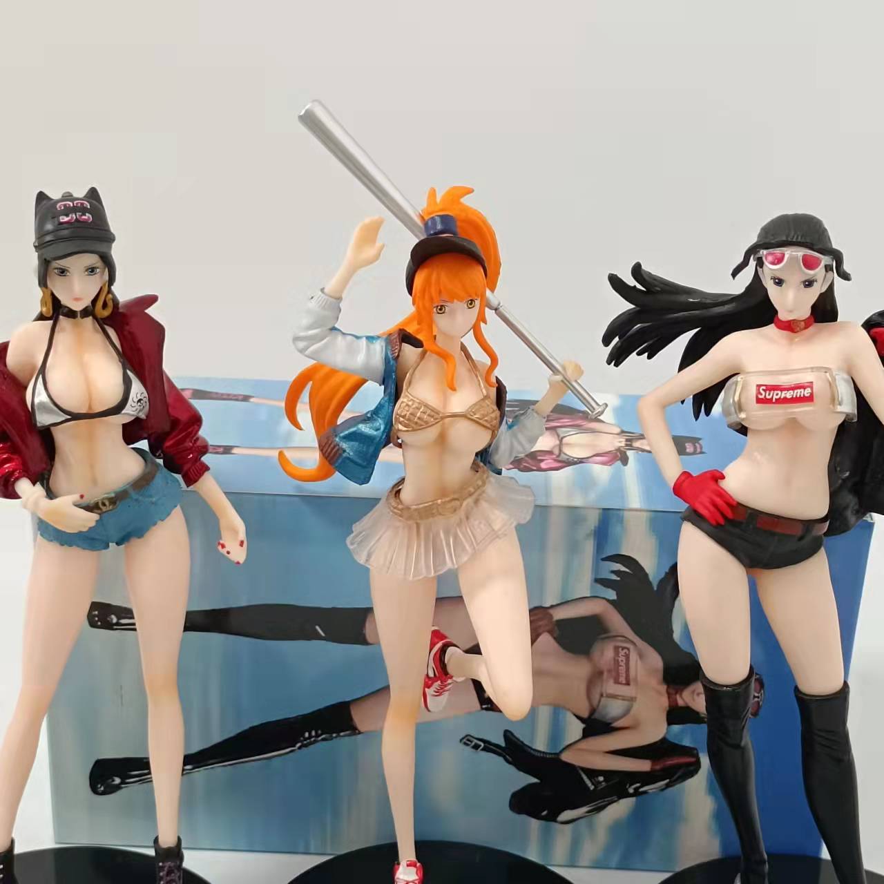 Mô hình Onepiece: Nami - Robin - Boa Hancock 18cm siêu hot