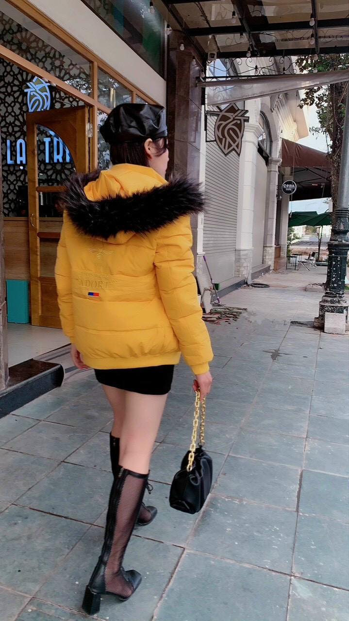 Áo Phao Nam Nữ Mũ Lông Hàng Cao Cấp