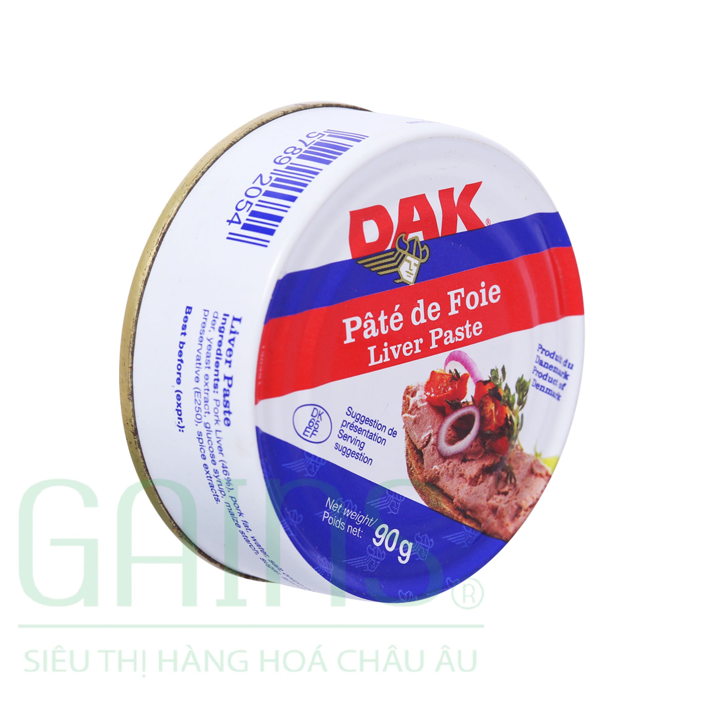 Pate Gan Heo Dak Hộp 90gram
