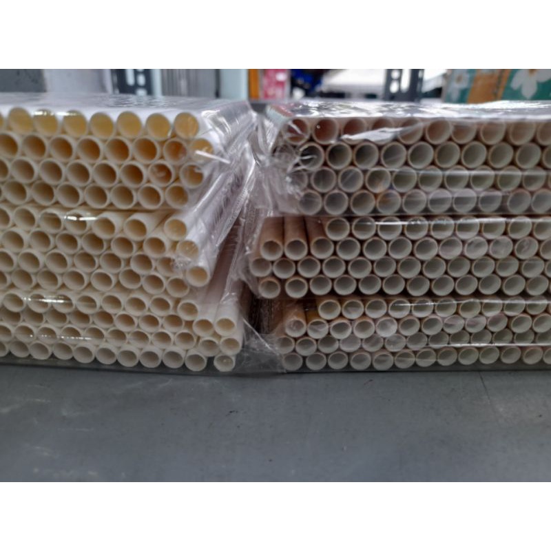 100 Ống Hút Giấy phi 6