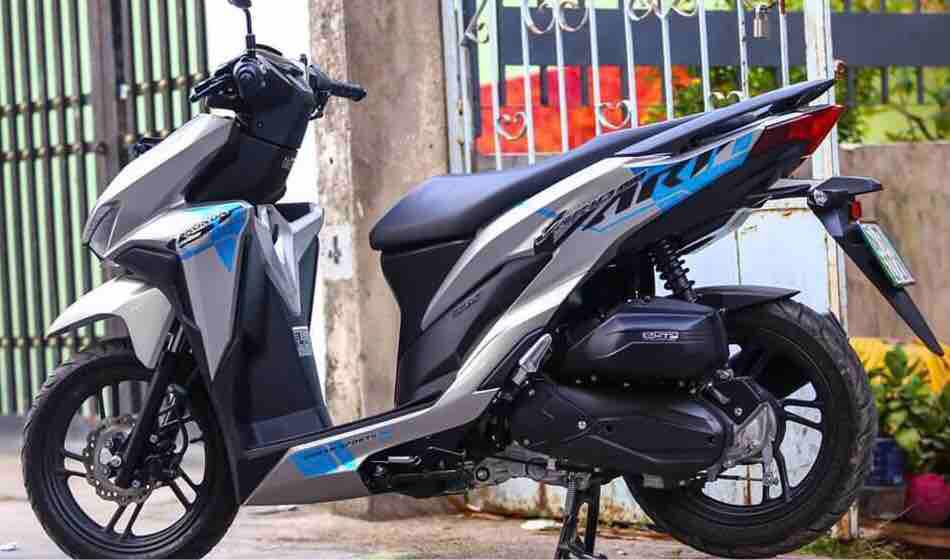 Tem rời Vario 150 xám xanh