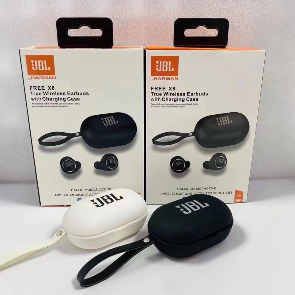 Tai nghe Bluetooth True Wireless JBL X8 TWS -  Tai Nghe Nhét Tai không dây  HeadsetsTrue Không Dây Bluetooth Bluetooth 5.0TWS Trong-Tai Nghe Nhét Tai Thể Thao Tai Nghe Tai Nghe Tai Nghe Nhét Tai