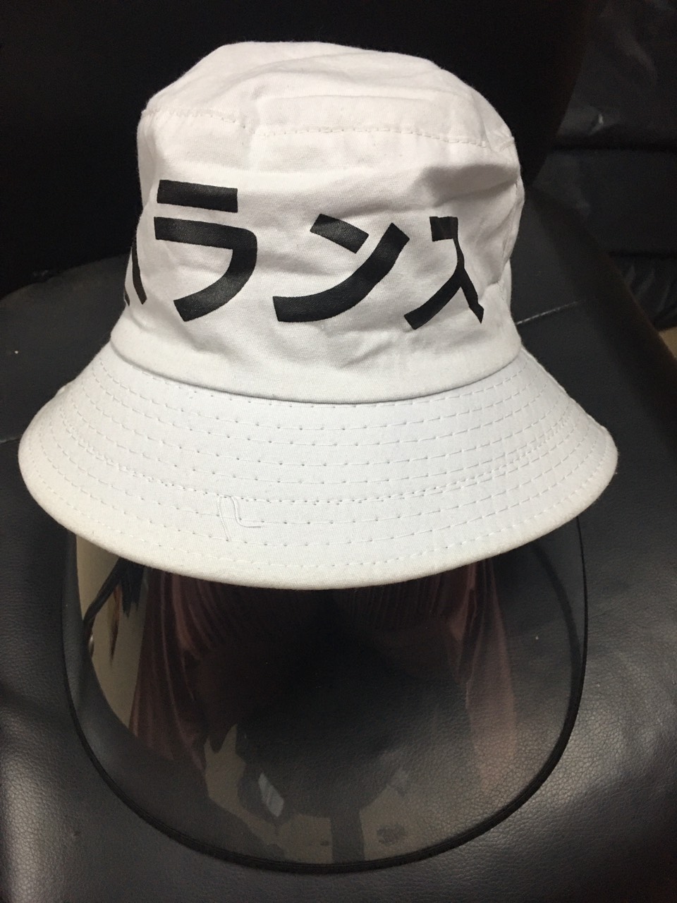 [HCM]Nón vải nam -nữ có kính bảo vệ khỏi bụi và chống dịch- viruss  chắn giọt nước bọt