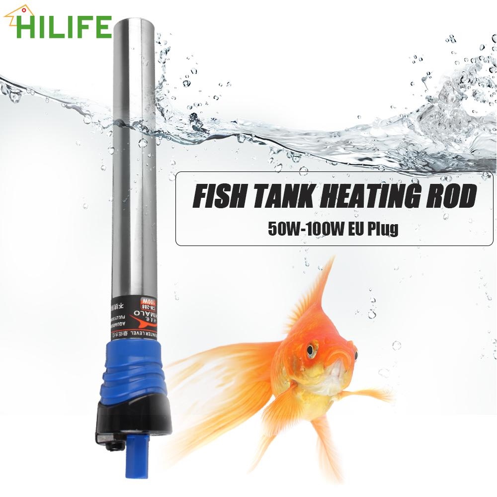 220V Plug Heating Rod Thermostat Heater Adjustable Temperature Aquarium Accessories For Water