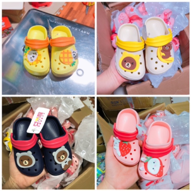 Dép sục cho bé Size 13,5-20,5cm