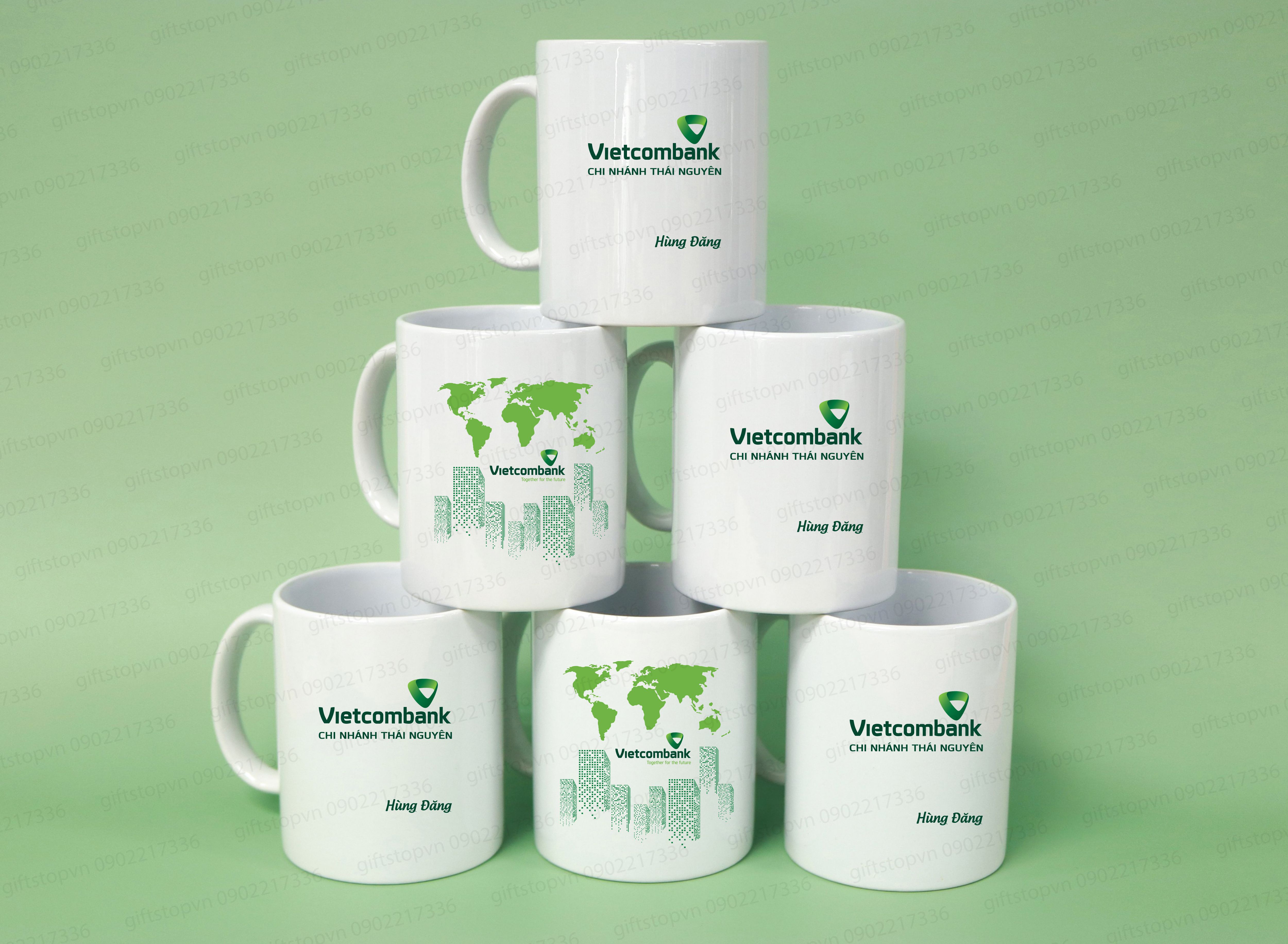 Cốc sứ in logo - Cốc sứ in ảnh