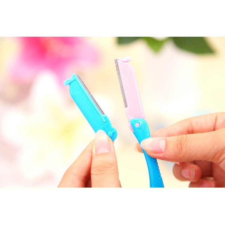 Bộ dao cạo lông mày Ailin kèm lưỡi thay thế