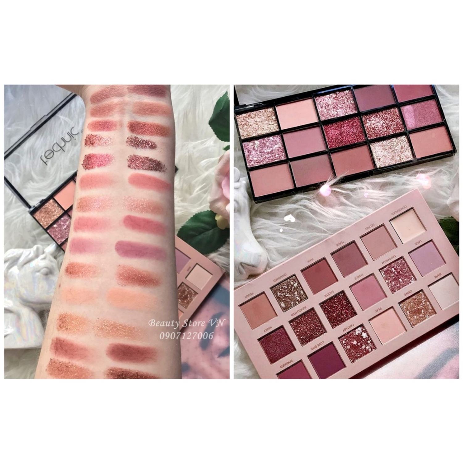 [🎁TẶNG CỌ 30k] Bảng Phấn Mắt Nhũ Invite Only Technic Eyeshadow Palette
