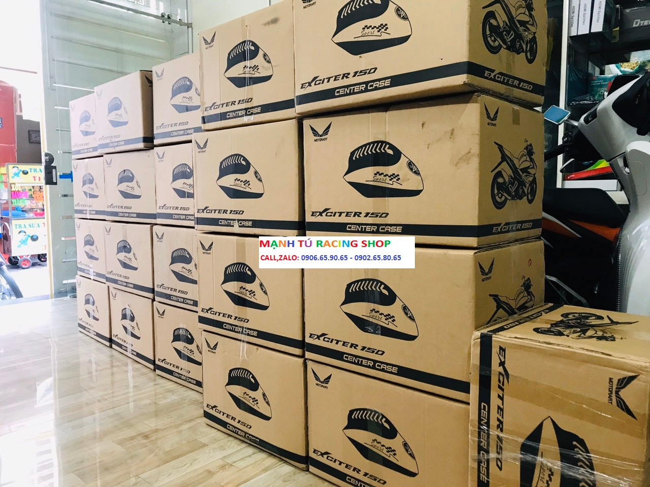Thùng Giữa Ex 150