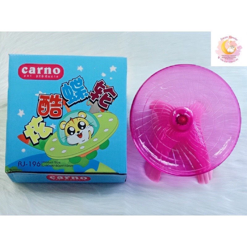 Đĩa bay Carno 18cm cho Hamster chính hãng - Full box