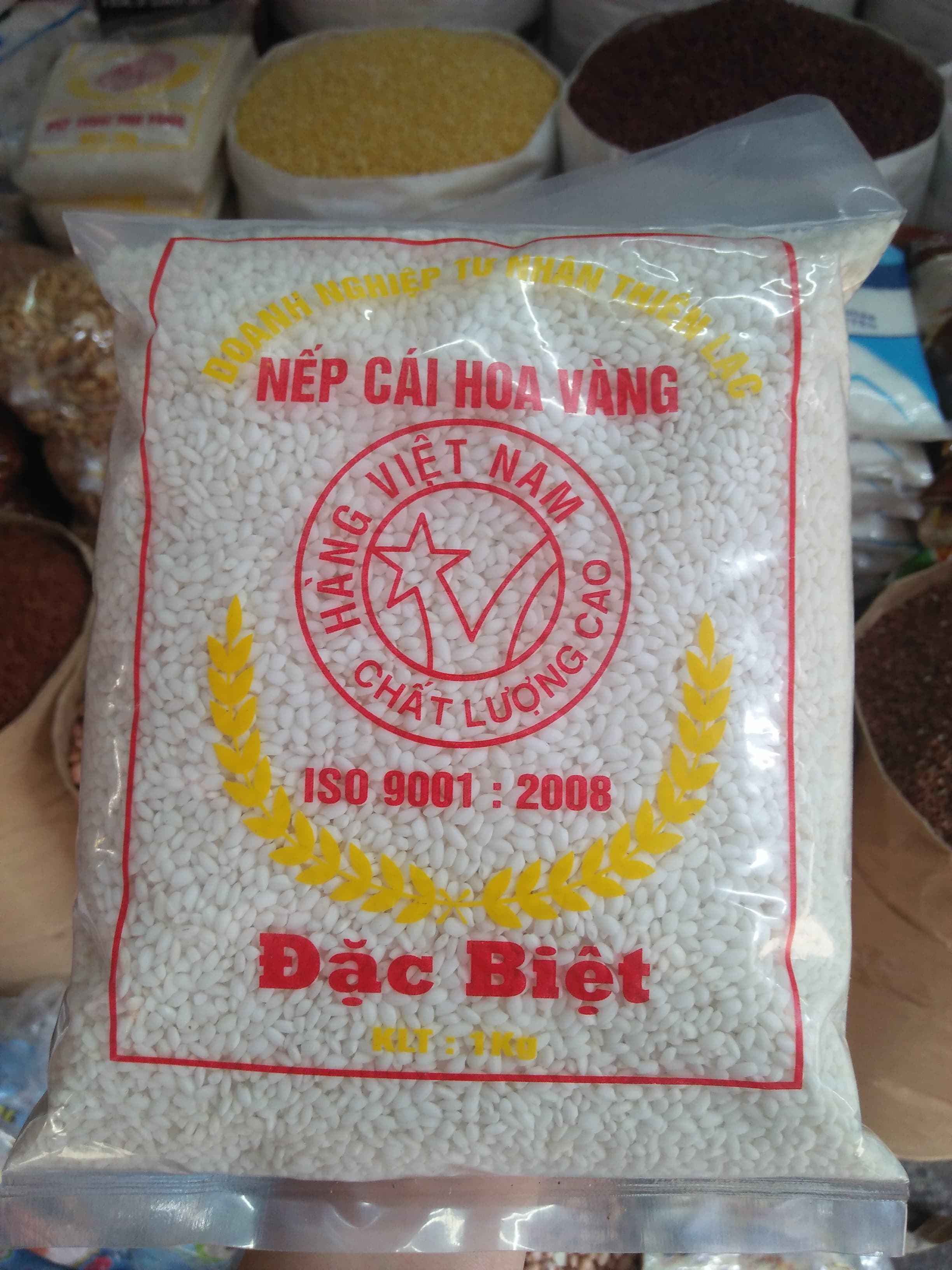 1kg NẾP CÁI HOA VÀNG LOẠI ĐẶC BIỆT
