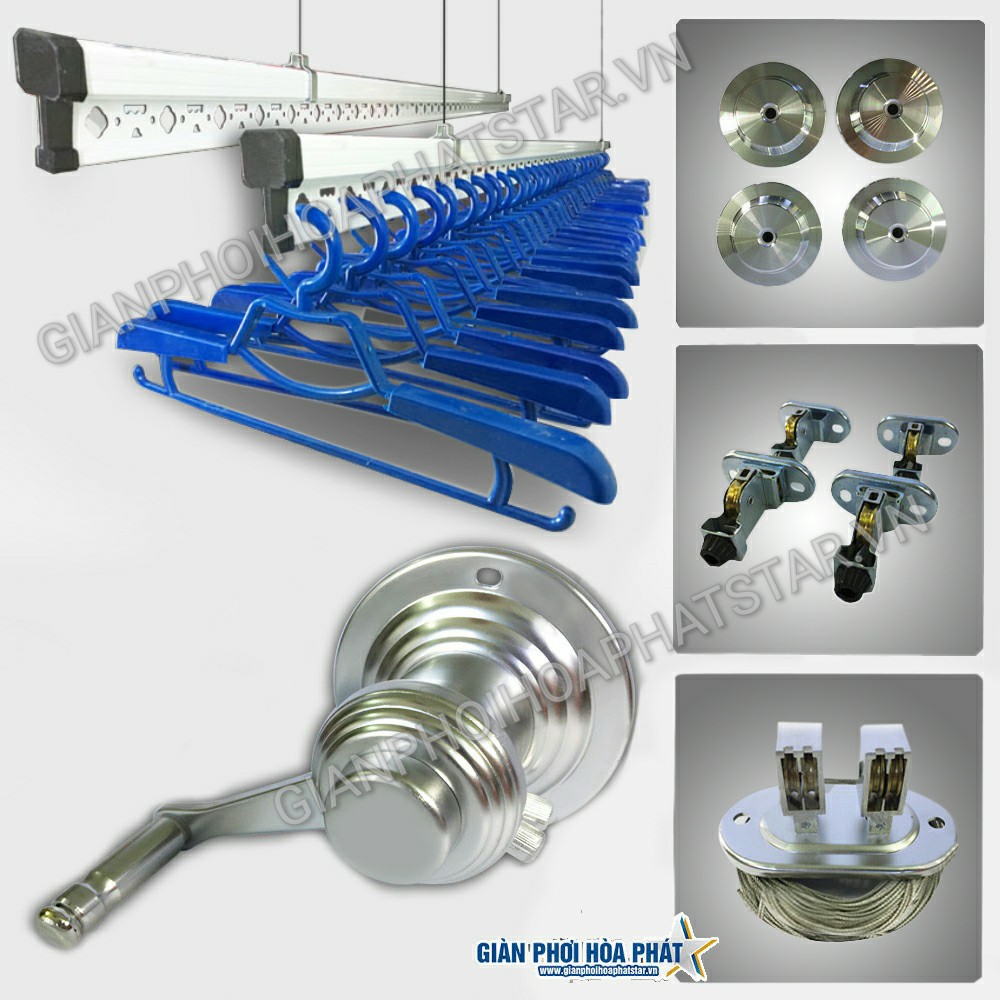 Giàn phơi thông minh Hòa Phát KS-990