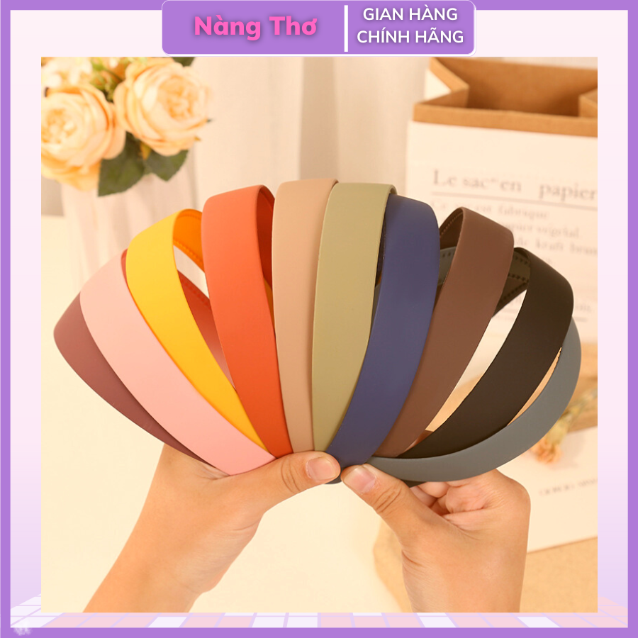 Cài Tóc Nhựa Bản To 2,5cm Cho Nữ