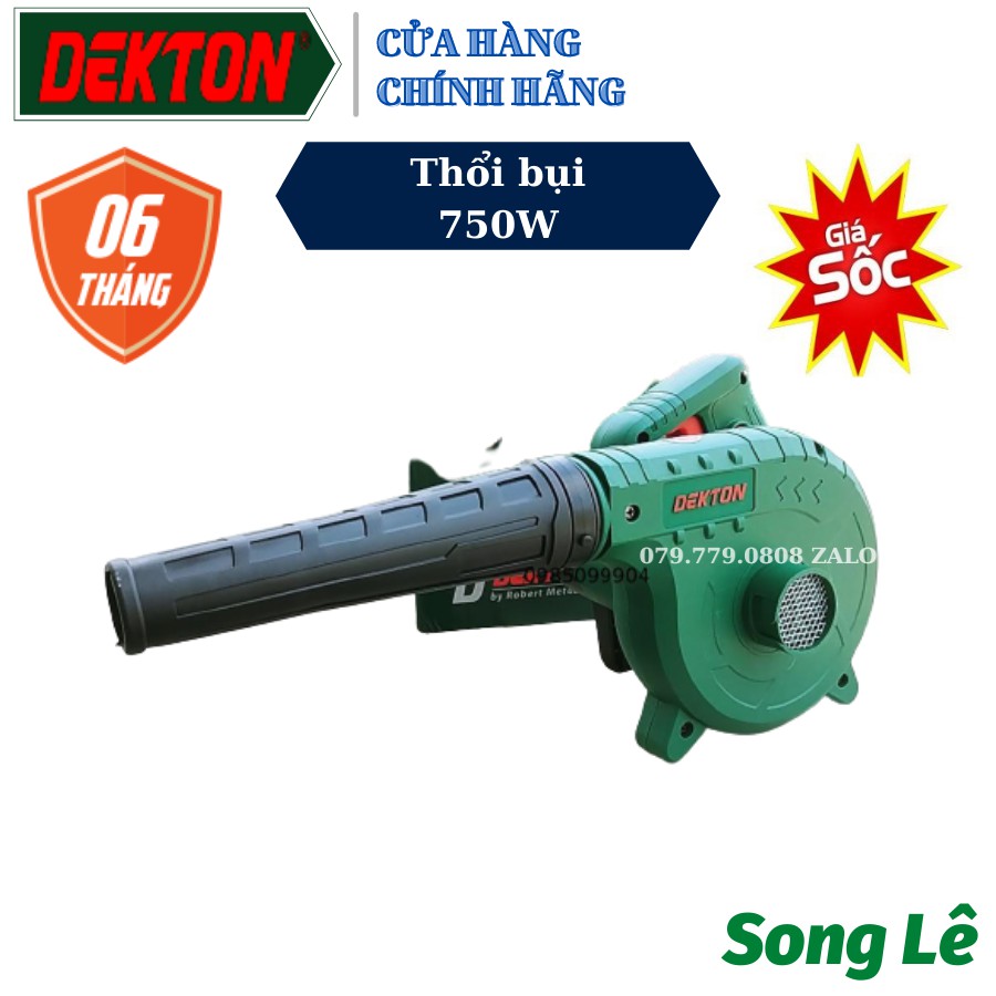 [SONG LÊ] [SONG LÊ]Máy thổi bụi Dekton DK-750EB - 750W - Đồng 100%