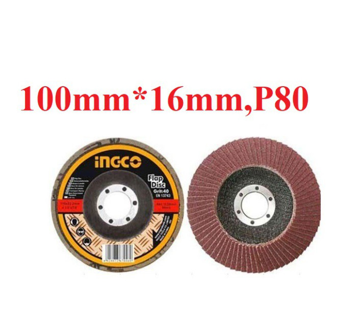 100x16mm (P80) Nhám xếp INGCO FD1003