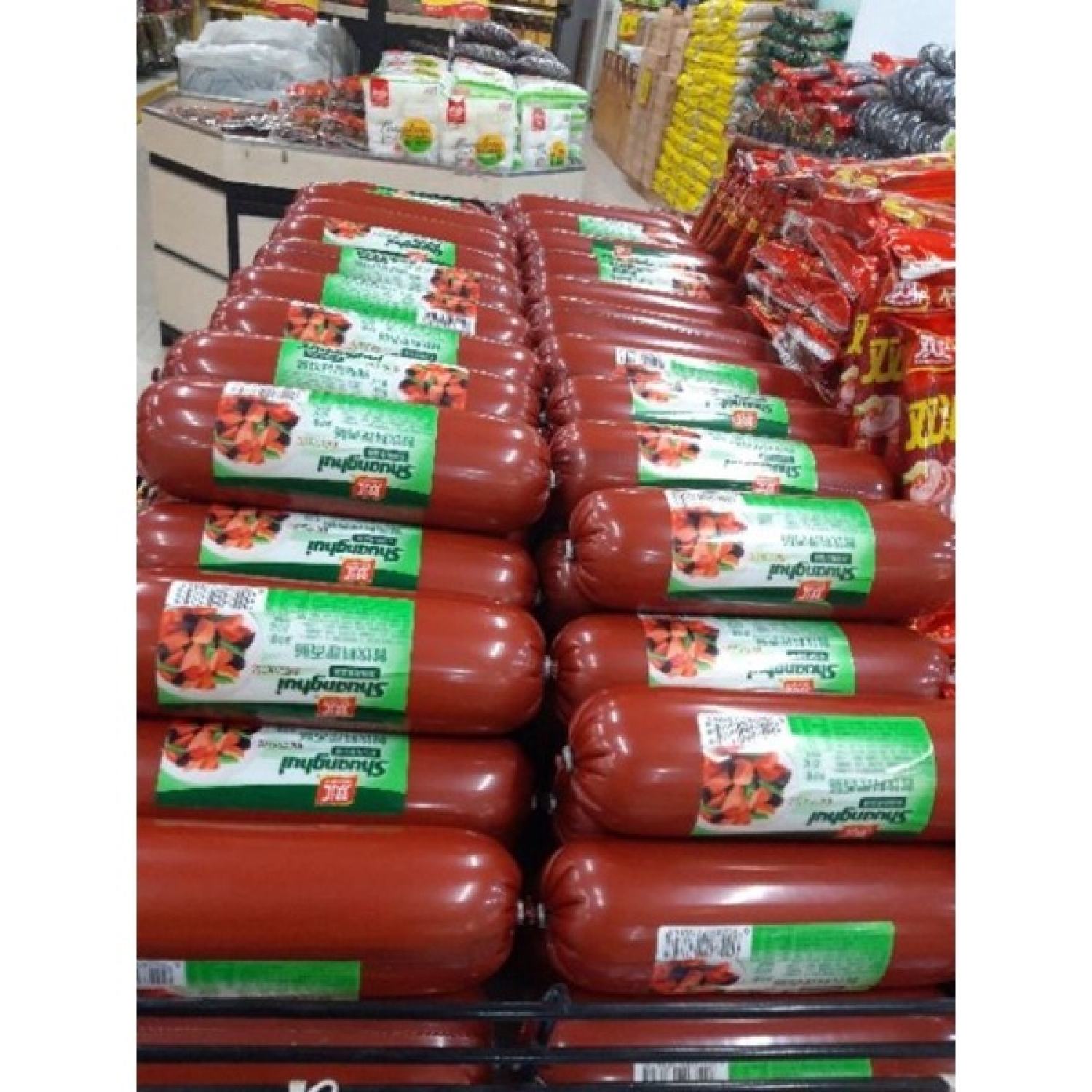 Xúc xích siêu to khổng lồ hàng mới về