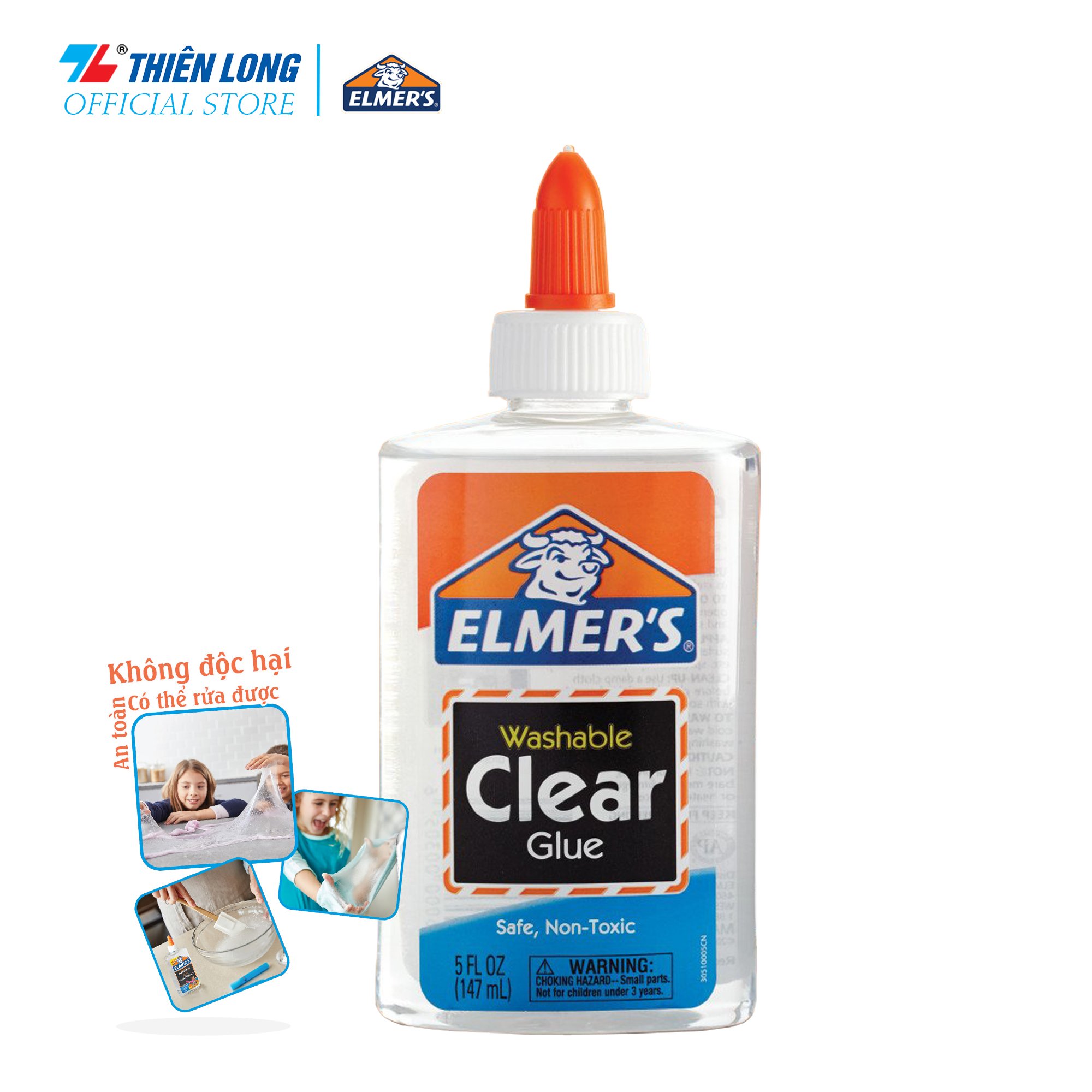 Keo Washable Clear Glue Elmer's trong suốt