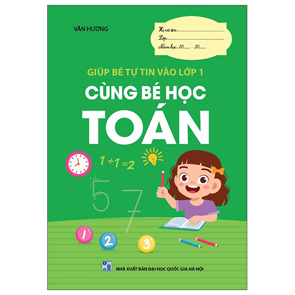 Fahasa - giúp bé tự tin vào lớp 1 - cùng bé học toán