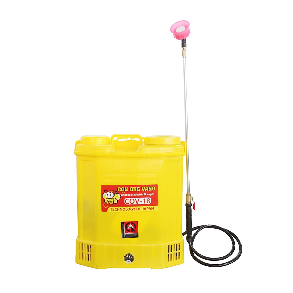 Bình Xịt Điện Con Ong Vàng 18D (phun xịt nước tưới phun khử trùng 18 lít)