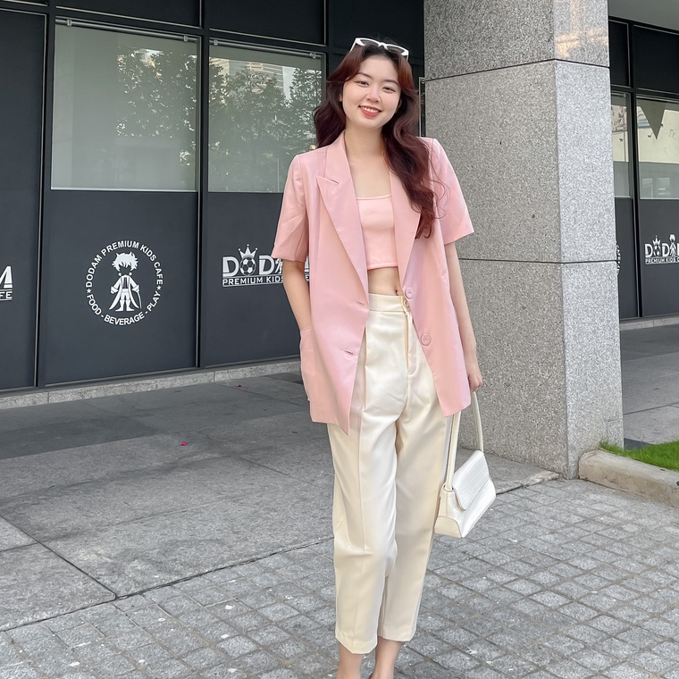 Quần công sở mùa hè Luzi thanh lịch sang trọng Miều Est.2013